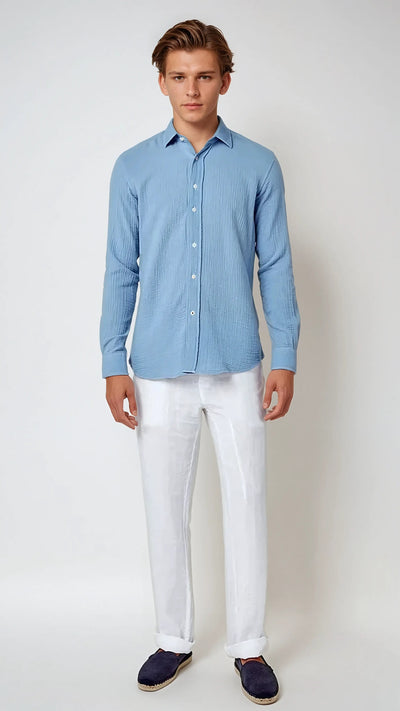 Linnen Broek - Wit