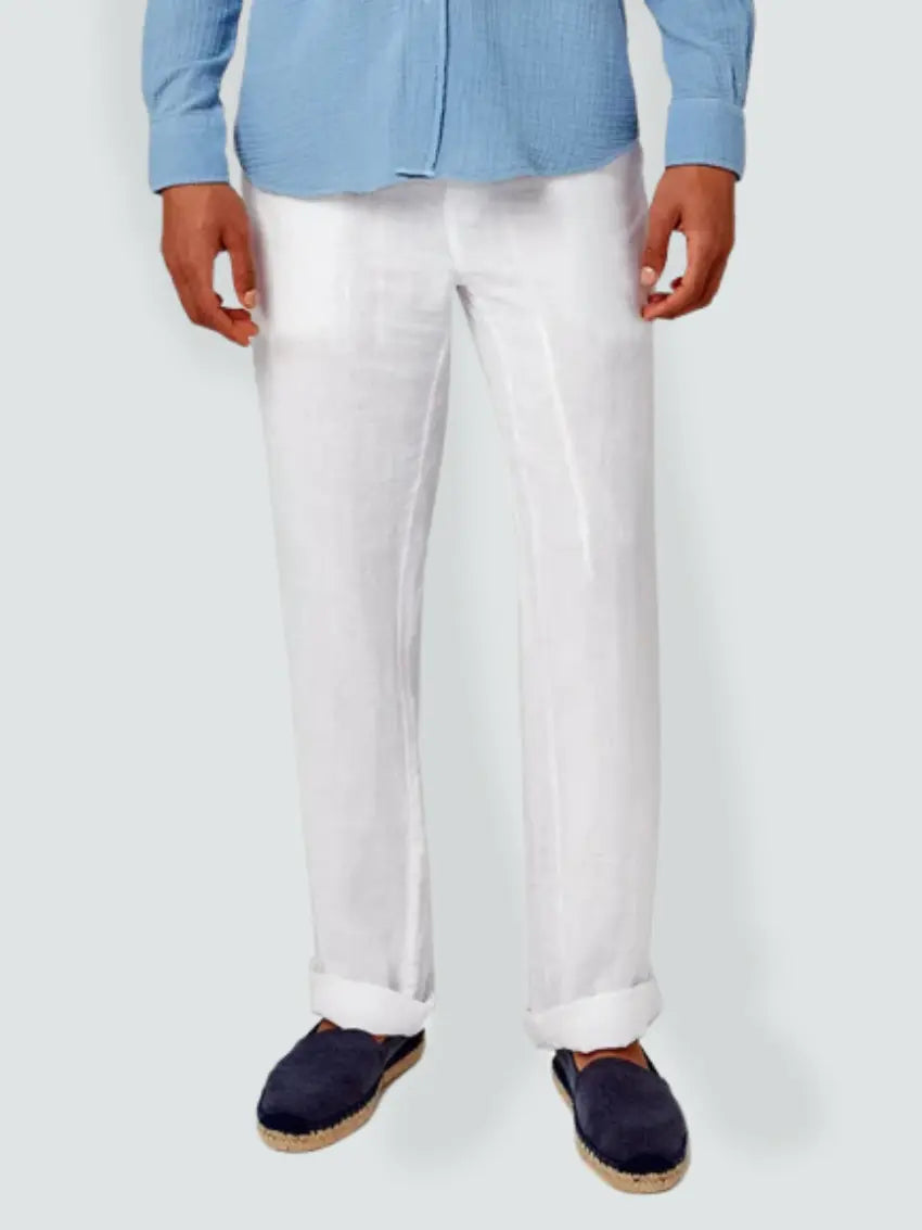 Linnen Broek - Wit